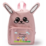 Ghiozdan animalute personalizat cu mesaj crestin
